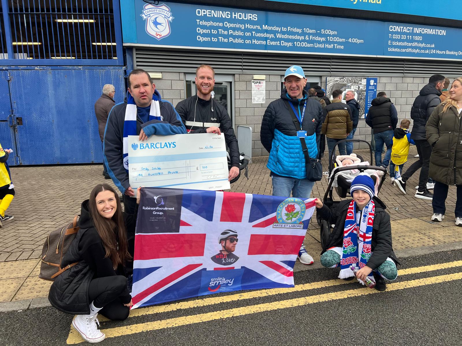 CCSC Sponsor Blackburn Rovers fan Lewis Robinson